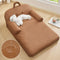 Durable PU Leather Waterproof Scratch-Resistant Large Dog Bed
