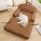 Durable PU Leather Waterproof Scratch-Resistant Large Dog Bed