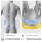 Ergonomic Butterfly-Shaped Memory Foam Lumbar Support Car Pillow