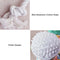 Floral Print Canvas Dog Chew Resistant Toy Squeaky Toy