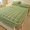 Geometric Square Thickened Soft Fitted Sheet Mattress Cover