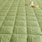 Geometric Square Thickened Soft Fitted Sheet Mattress Cover