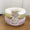 Goodnight Deep Sleep All-around Calming Dog Bed with Bear Toy