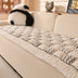 Handmade Plush Checkerboard Pet Mat Comfortable Couch Cover