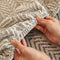 Herringbone Chenille Anti-Slip Magic Couch Cover