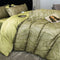 Light Luxury Breathable Fine Twill Comfort Flat Sheet Bed Sheet Set