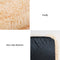 Long Plush - Square Surround Support Deep Sleep Dog Bed