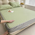 Luxury Cooling Ice Silk Breathable Houndstooth Fitted Sheet Mattress Cover