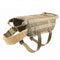 Military-Style Tactical Dog Vest with Adjustable Straps