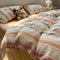 Modern Vertical Stripe Comfort Duvet Cover Bed Sheet Set