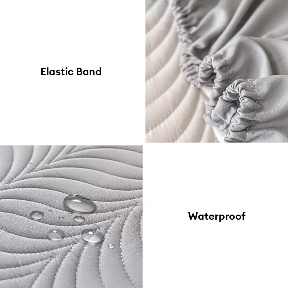 Pet-Friendly Waterproof Quilted Fitted Sheet Mattress Cover