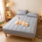 Pet-Friendly Waterproof Quilted Fitted Sheet Mattress Cover