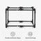 Portable Foldable Car Compatible Hard-Sided Pet Travel Carrier for Large Dogs