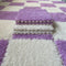 Bedroom Fluffy Washable Interlocking Kids Play Area Rug
