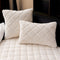 Soft Plush Diamond Quilted Anti-Slip Cushion Couch Cover