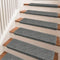 Soft Plush Indoor Stair Protectors Pet Friendly Tape Free Carpet Stair Treads