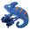Soft & Colorful Plush Chameleon Squeaky Dog Toy