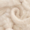 Striped Faux Rabbit Fur Multi Functional One Piece Couch Cover