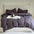 Striped Yarn-Dyed Cotton Duvet Cover Bed Sheet Set