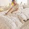 Ultra-Soft Sweet Bubble Gauze Breathable Bed Sheet Set