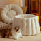 Warm Skin-Friendly Full Support Multi-Purpose Semi-Enclosed Cat Bed