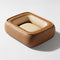 Waterproof Non-stick PU Leather Scratch-resistant Full Support Dog Bed