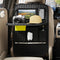 Woven Eco-Friendly Car Back Seat Foldable Storage Hanging Bag with Tray Table