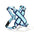 X-Shaped Adjustable Durable Dog Harness and Leash