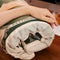 Durable Canvas Money-Themed Cat Bed