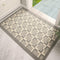 Modern Checkered Anti-Stain Non-Slip Front Door Mat for Muddy Dog Paws