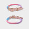 Handwoven Leather Fashion No Pull Dog Collar And Leash