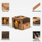 Lightweight Recyclable Safe Calming Travel Pet Carrier - EcoPet Booster Bed