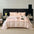 Luxurious Yarn-Count Jacquard Duvet Cover Bed Sheet Set