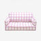 Modern Trendy Color Blocks Waterproof Orthopedic Dog Sofa Bed