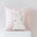 Almohada de sofá de terciopelo de conejo