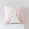 Rabbit Comfort Velvet Sofa Pillow