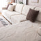 Modern Leaf Jacquard Waterproof Anti-Scratch Stretch Full Wrap Couch Cover