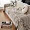 Minimalist Chenille Reversible Cat-Scratch Resistant Non-Slip Couch Cover