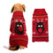 Christmas Reindeer Warm Turtleneck Dog Knit Sweater
