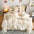 Romantic Luxury Thickened Warm Long Plush Bed Sheet Set