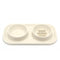 Silicone Dual Bowl Slow Feeder Pet Bowl