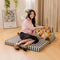 Stripe Waterproof Foldable Large Dog Sofa Bed - Sunny Siesta