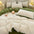 Striped Two-Tone Polyester Comfort Duvet Cover Bed Sheet Set