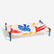 Vibrant Summer Print Style Aluminum Elevated Dog Bed - Summer Paradise