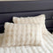 Super Soft Faux Rabbit Plush Mattress Protector Fitted Sheet