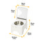 Touch-Free Induction Dustproof Neck Guard Pet Feeder