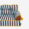 Stripe Waterproof Foldable Large Dog Sofa Bed - Sunny Siesta