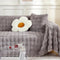 Ultra-Soft Faux Rabbit Fur Skin-Friendly Full Protection Couch Cover