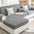 Universal Stretch Chenille Furniture Protection Herringbone Couch Cover