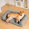 Deluxe Fluffy Full Support Anxiety Relieving Large Dog Bed